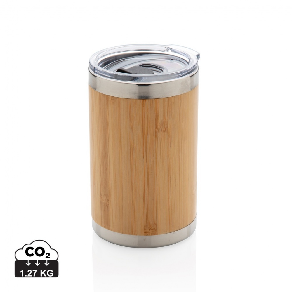 Logotrade promotional merchandise picture of: Bamboo coffee to go tumbler
